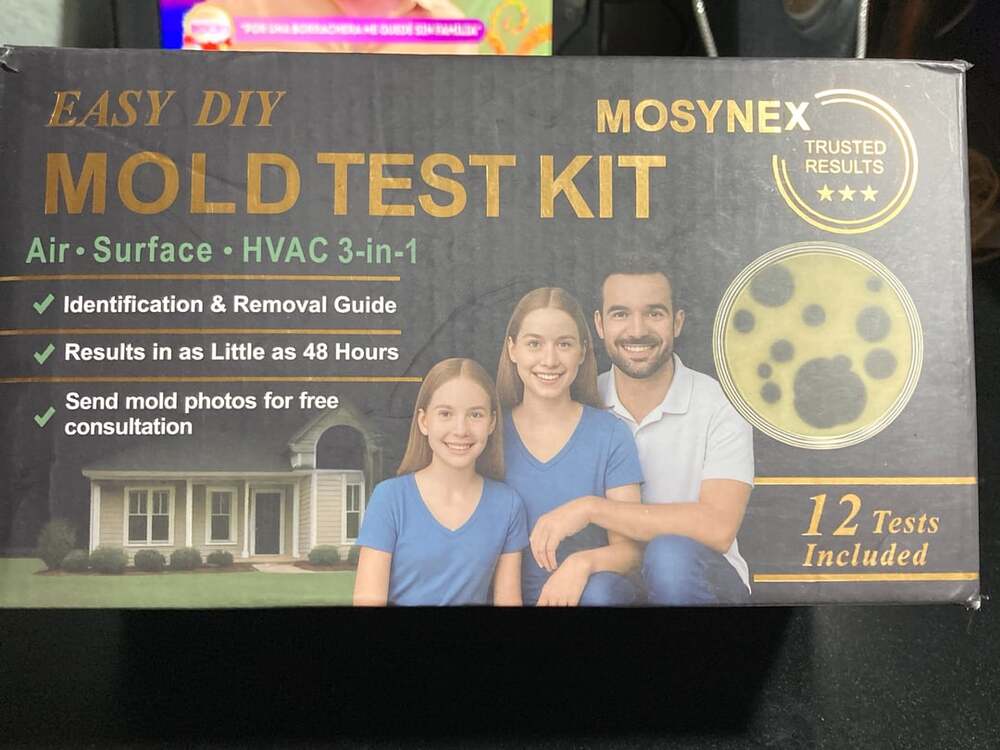 Mosynex  Easy DIY Mold Test Kit - Surface & HVAC 3-in-1, 48-Hour Results